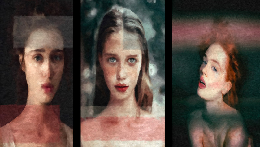 Young Women Portraits cover - Valerio Magini