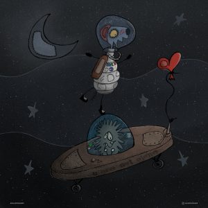 Illustrazione di Valerio Magini - Incontri ravvicinati del 3° tipo