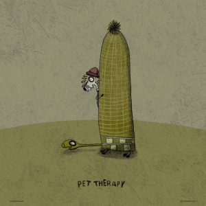 Pet Therapy 00126 - Illustrazione di Valerio Magini