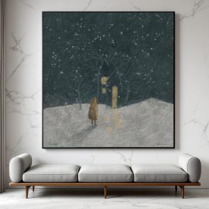 The Winter is... - Clip00165 - con ambientazione - Illustrazione di Valerio Magini