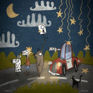 La Notte di San Lorenzo - Clip00171 - Illustrazione di Valerio Magini