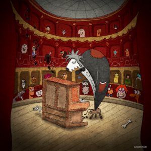 Il Concerto - Clip00186 - Illustrazione di Valerio Magini