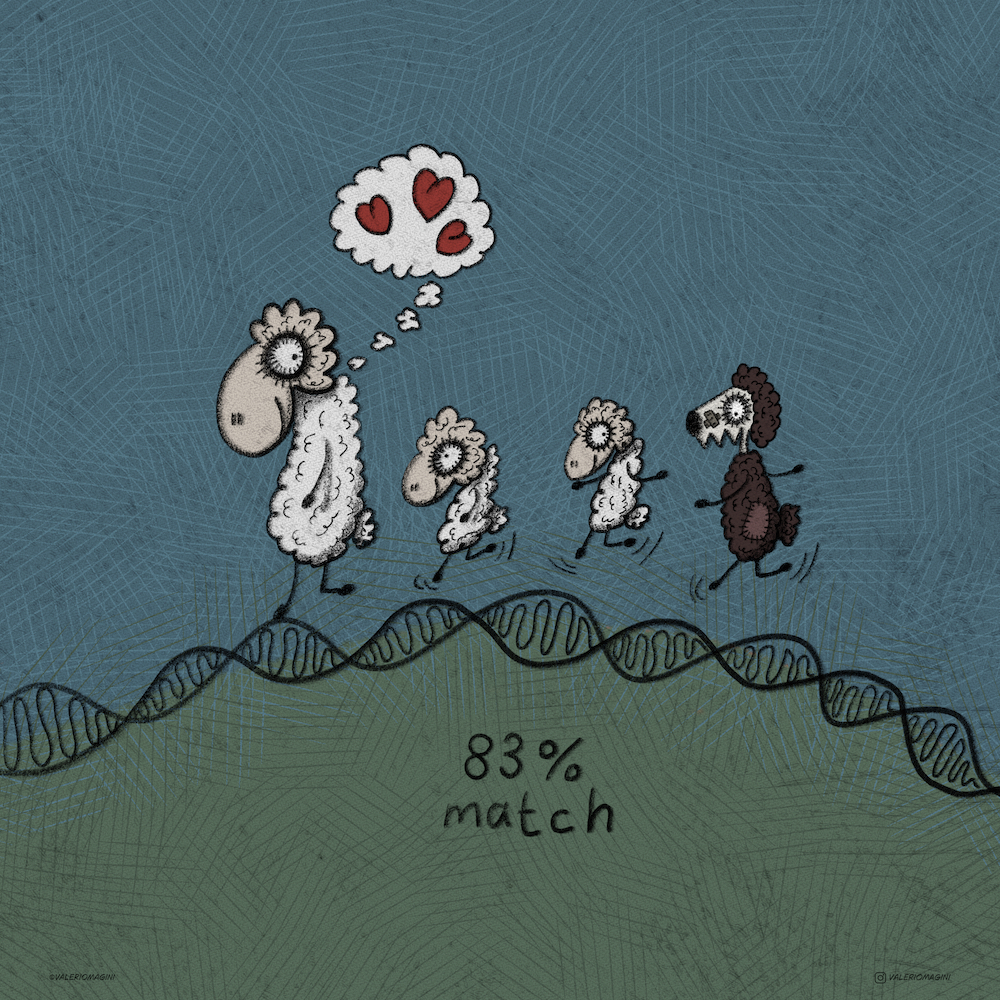 DNA Match - Clip00144 - Illustrazione di Valerio Magini