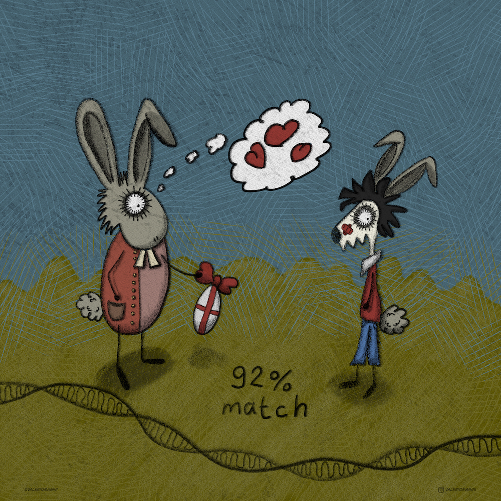 DNA Match - Clip00148 - Illustrazione di Valerio Magini