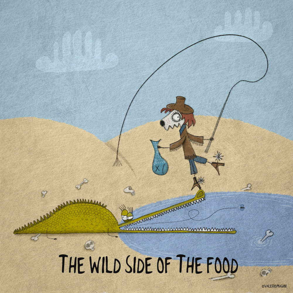 The Wild Side of the Food Clip00191 - Illustrazione di Valerio Magini