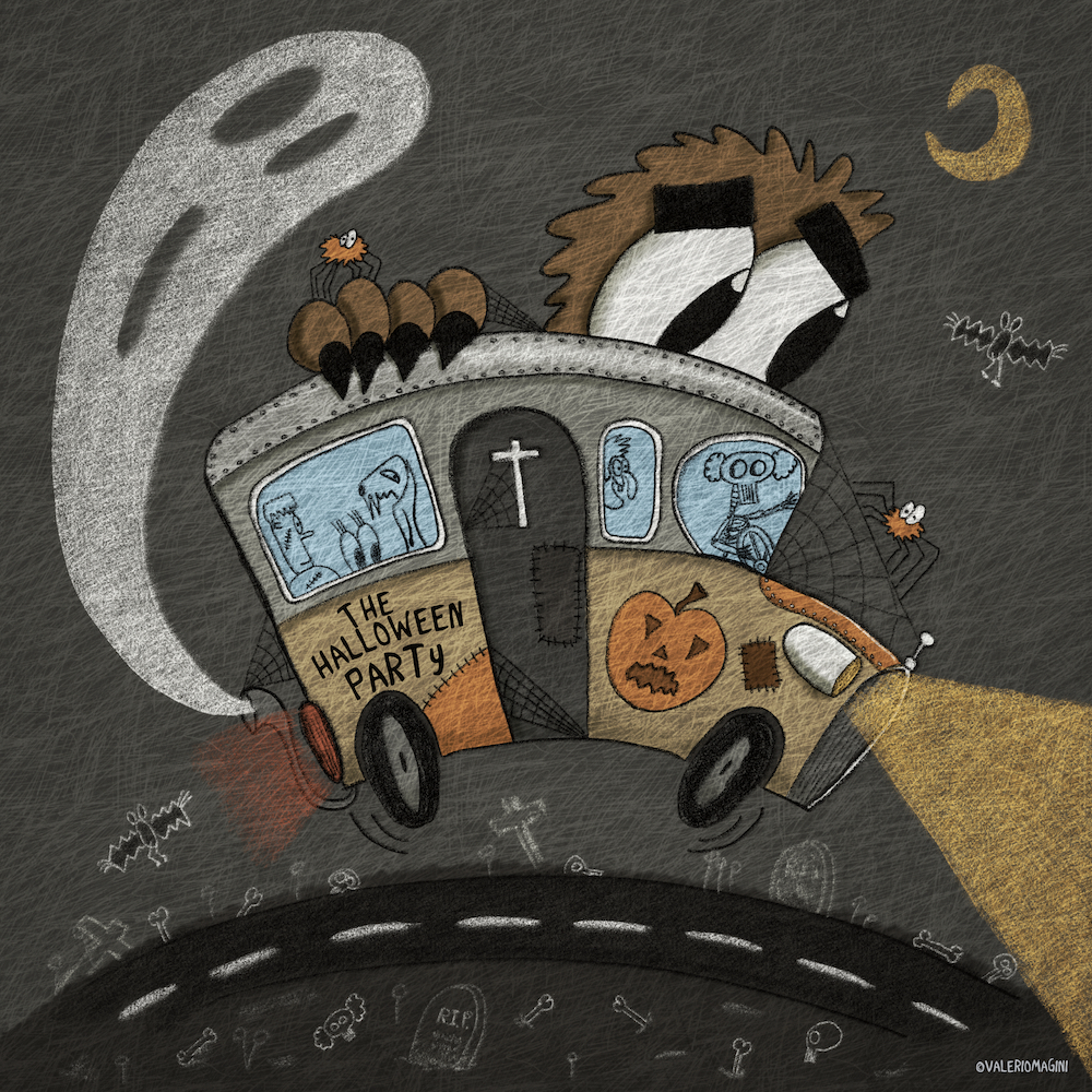 Halloween - Clip00192 - Illustrazione di Valerio Magini