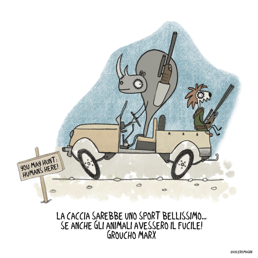 Mini Safari - Clip00193 - Illustrazione di Valerio Magini