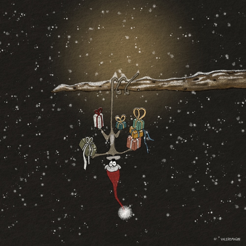 Regali... sotto l'albero - Clip00200 - illustrazione di Valerio Magini