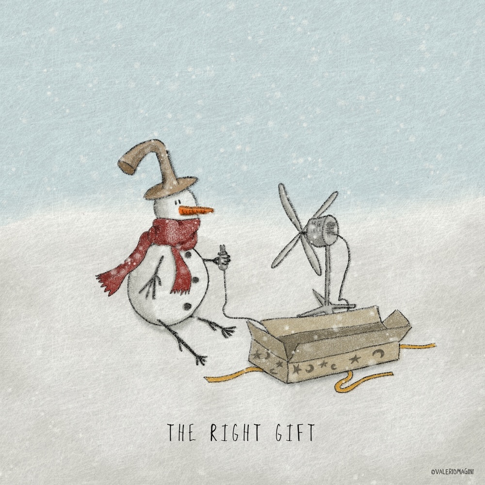 The Right Gift - Clip00201 - illustrazione di Valerio Magini