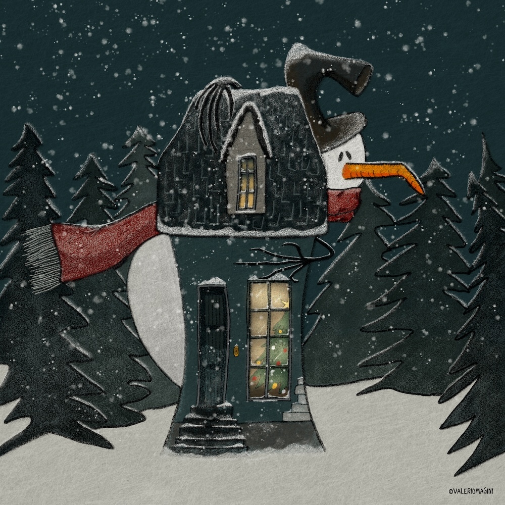 La notte di Natale - Clip00206 - illustrazione di Valerio Magini