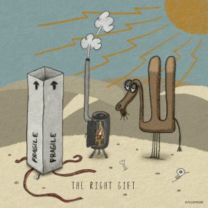 The Right Gift - Clip00211 - illustrazione di Valerio Magini