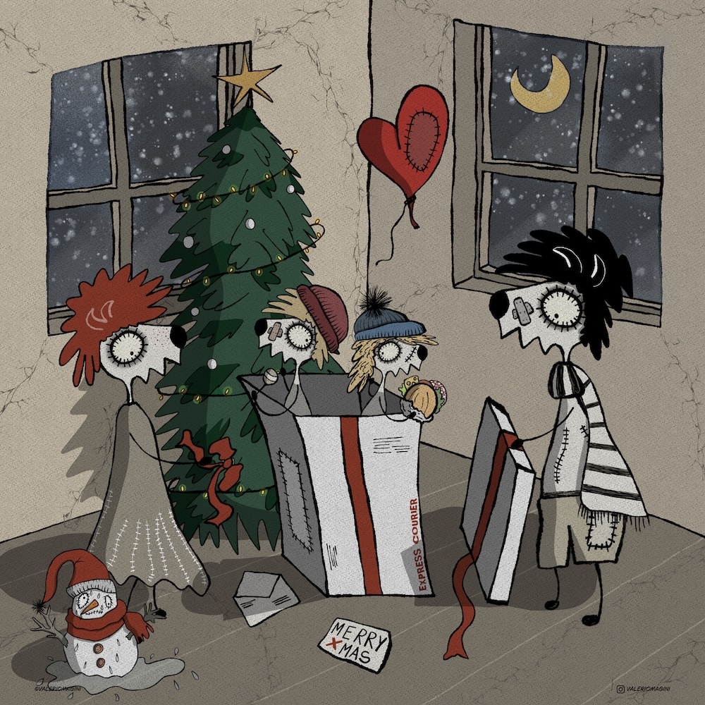 Il regalo più bello - Clip0065 - illustrazione di Valerio Magini