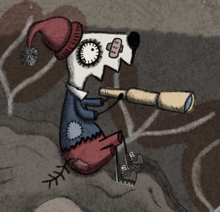 Wolfy e la Luna di Valerio Magini