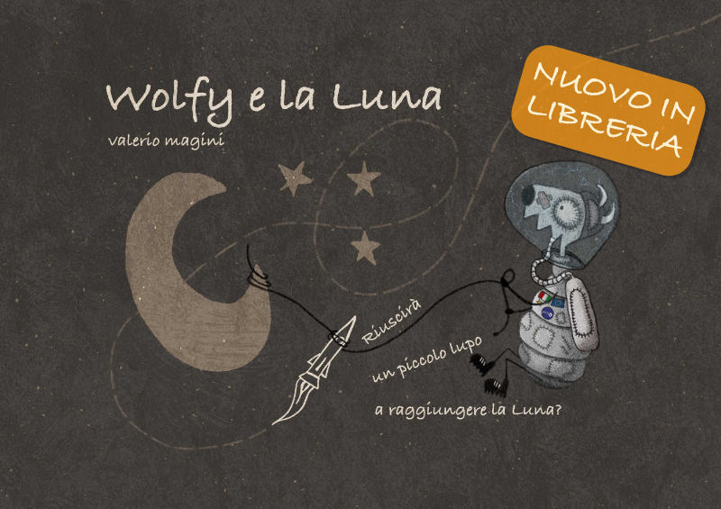 Wolfy e la Luna - il libro - Copertina in libreria